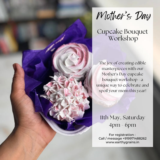 Mother’s Cupcake Bouquet workshop