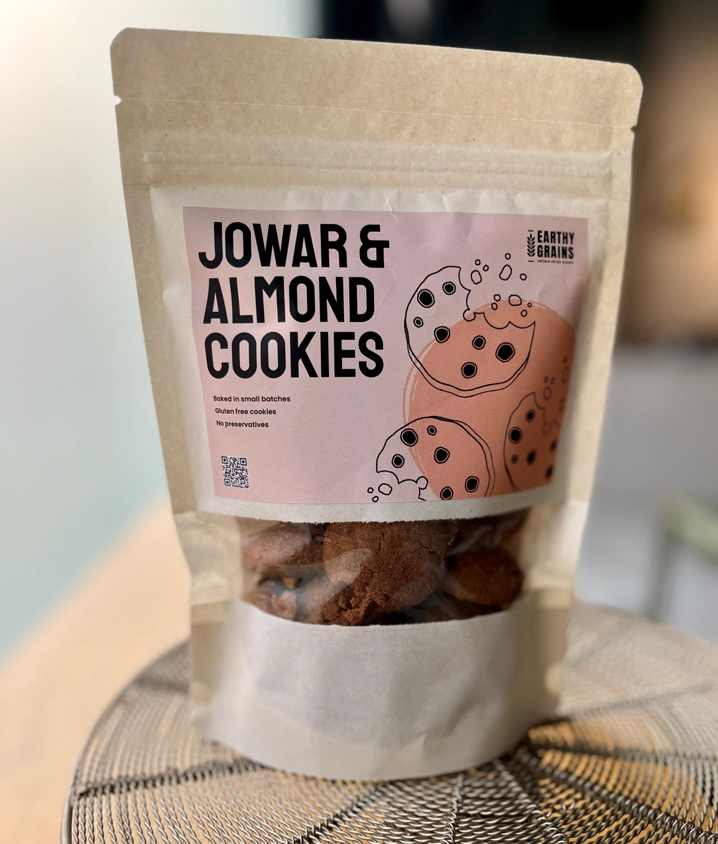 Jowar & Almond Cookies (Gluten-Free)