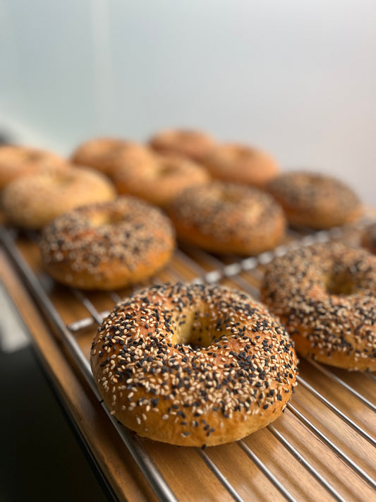 Whole Wheat Sesame Bagels (Set of 2)