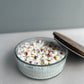 Festive Glass Gift Box – Saffron Pistachio Rose Tres Leches Cake (1kg) - Eggless