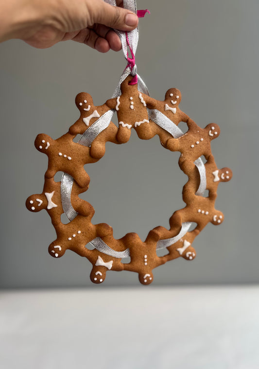 Gingerbread Cookies Wreath
