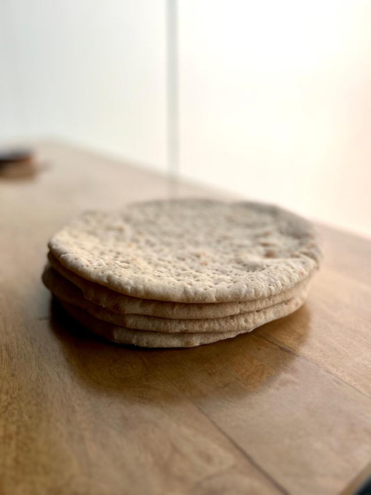 Whole Wheat Sourdough Pizza Base