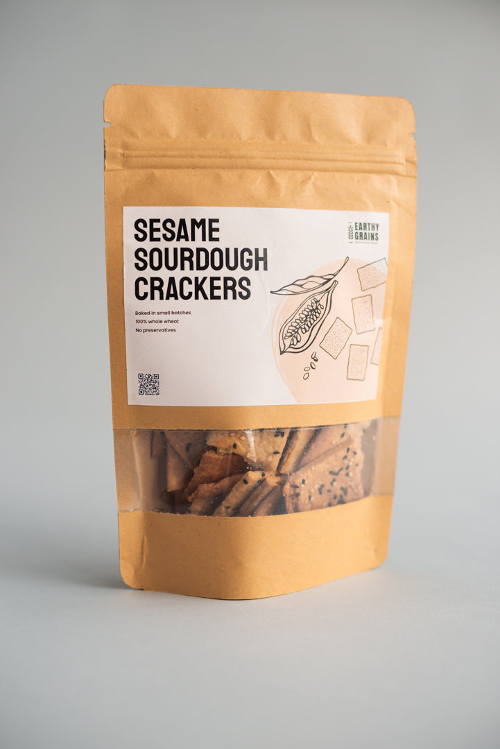 sourdough crackers
