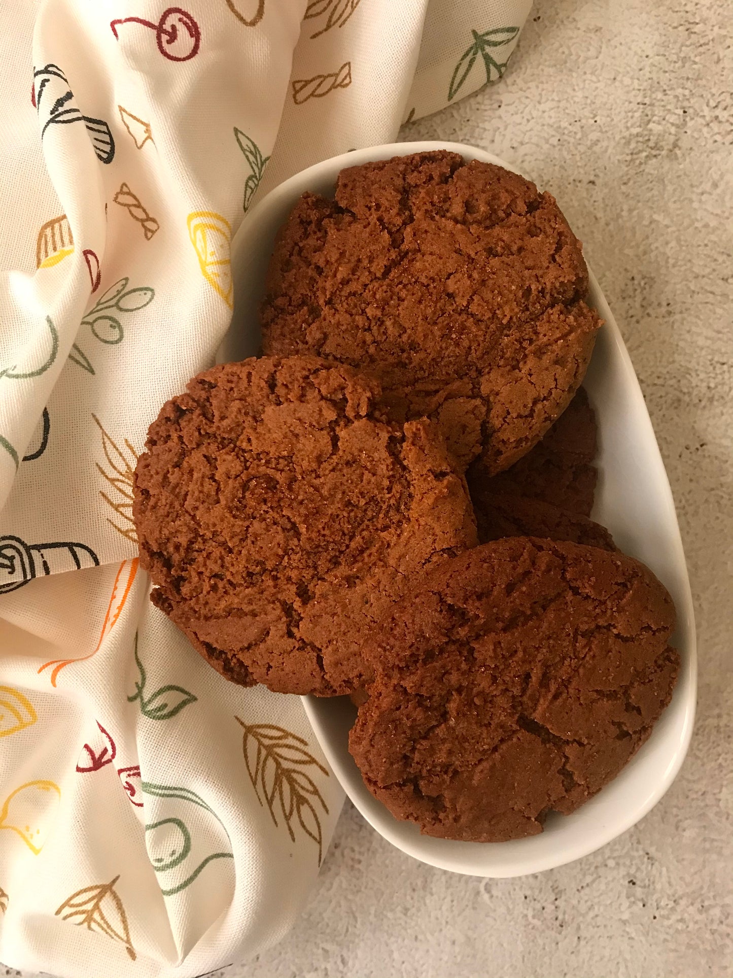 Spiced Rye Cookies